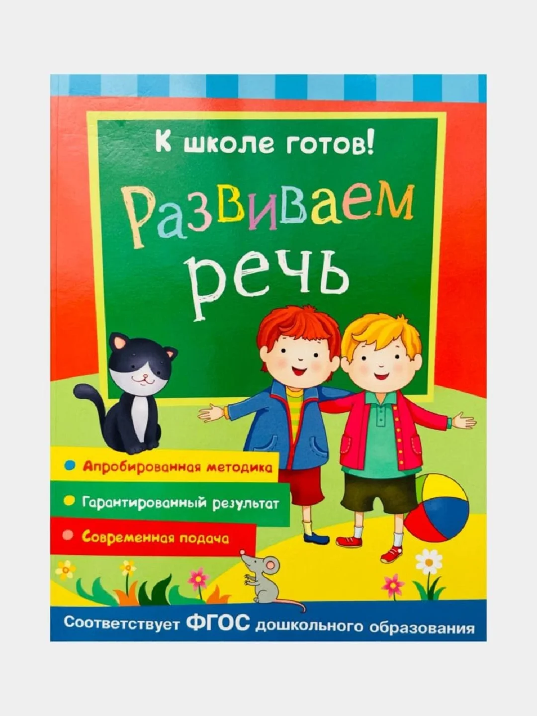 Голубой методическое пособие "К школе готов"