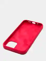 Багровый чехол Silicone Case силиконовый с микрофиброй IPhone 5/5s/SE 6/6s 7/8 7+/8+ X/XS / 11 / 12