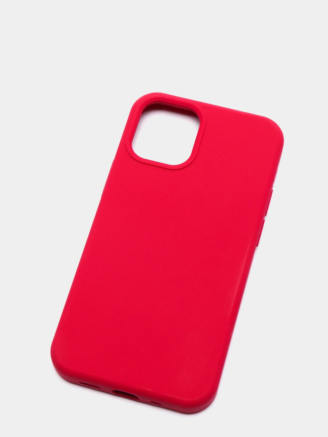 Багровый чехол Silicone Case силиконовый с микрофиброй IPhone 5/5s/SE 6/6s 7/8 7+/8+ X/XS / 11 / 12