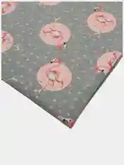 Розовый ткань Кулирка для шитья "Розовый фламинго"