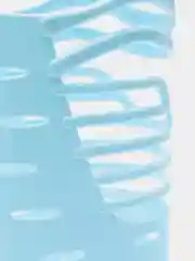 Голубой держатель для пакета молока/кефира/йогурта
