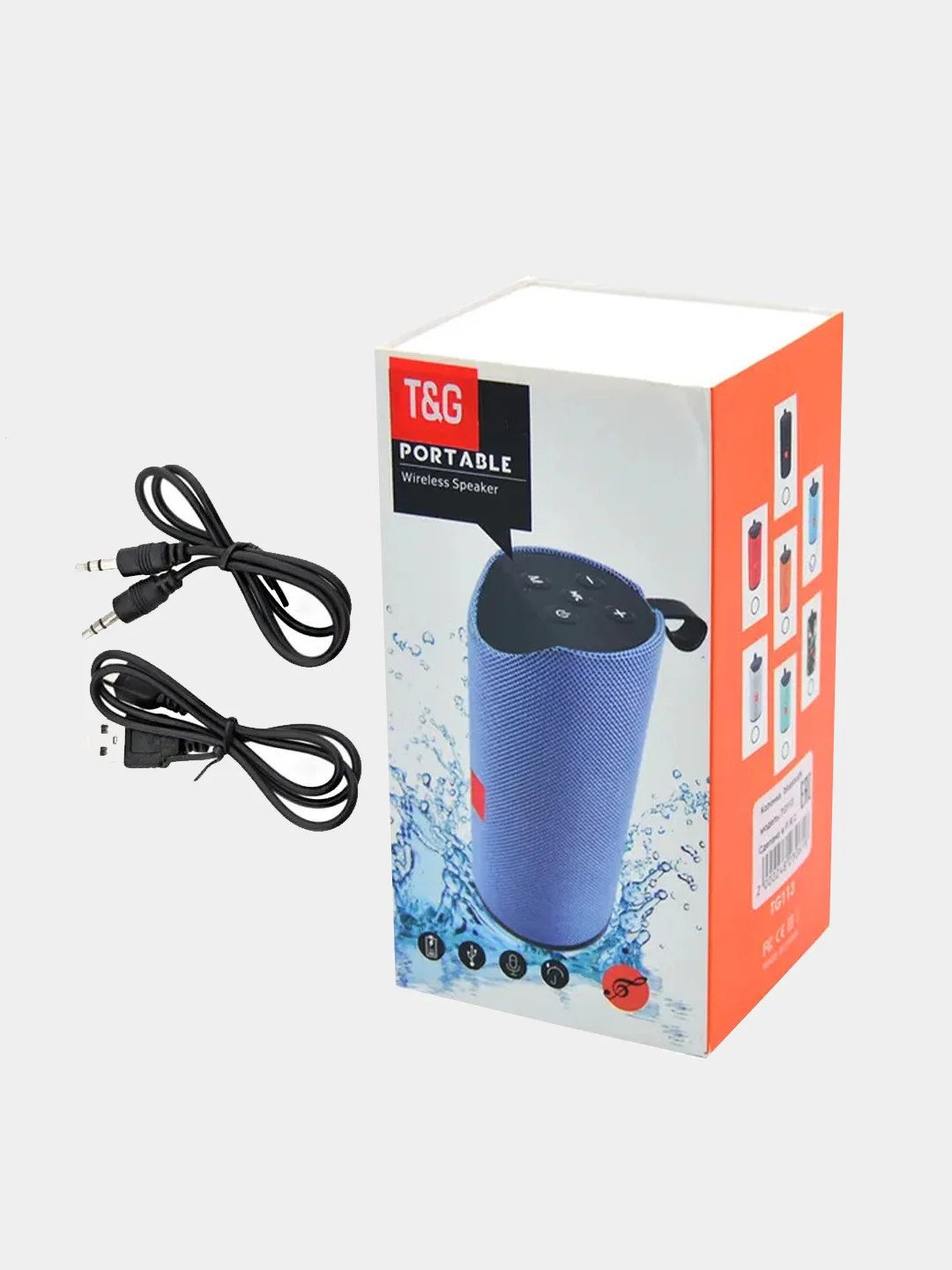 Портативная Блютуc Колонка с Микрофоном TG-113