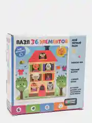 Пазл  Baby Games "Теремок", 36 элементов