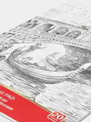 Альбом для рисования 20 листов ArtBerry "Венеция" А4, на клею, блок 120 г/м2