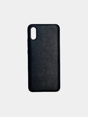 Чехол черный на Xiaomi Redmi 8, 8A, 9, 9 Pro, note 9, note 9 Pro, MI Note 8, под кожу