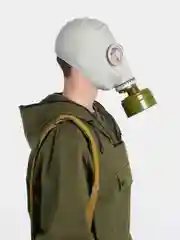Противогаз ГП-5 с хранения (сумка, маска, фильтр)