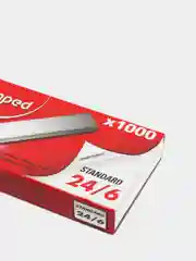 Скобы для степлера Maped Standard никелированные, №24/6, 1000 штук