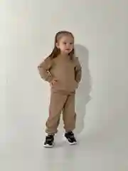 Карамельный костюм спортивный детский однотонный/летний /для девочки и для мальчика/свитшот джоггеры