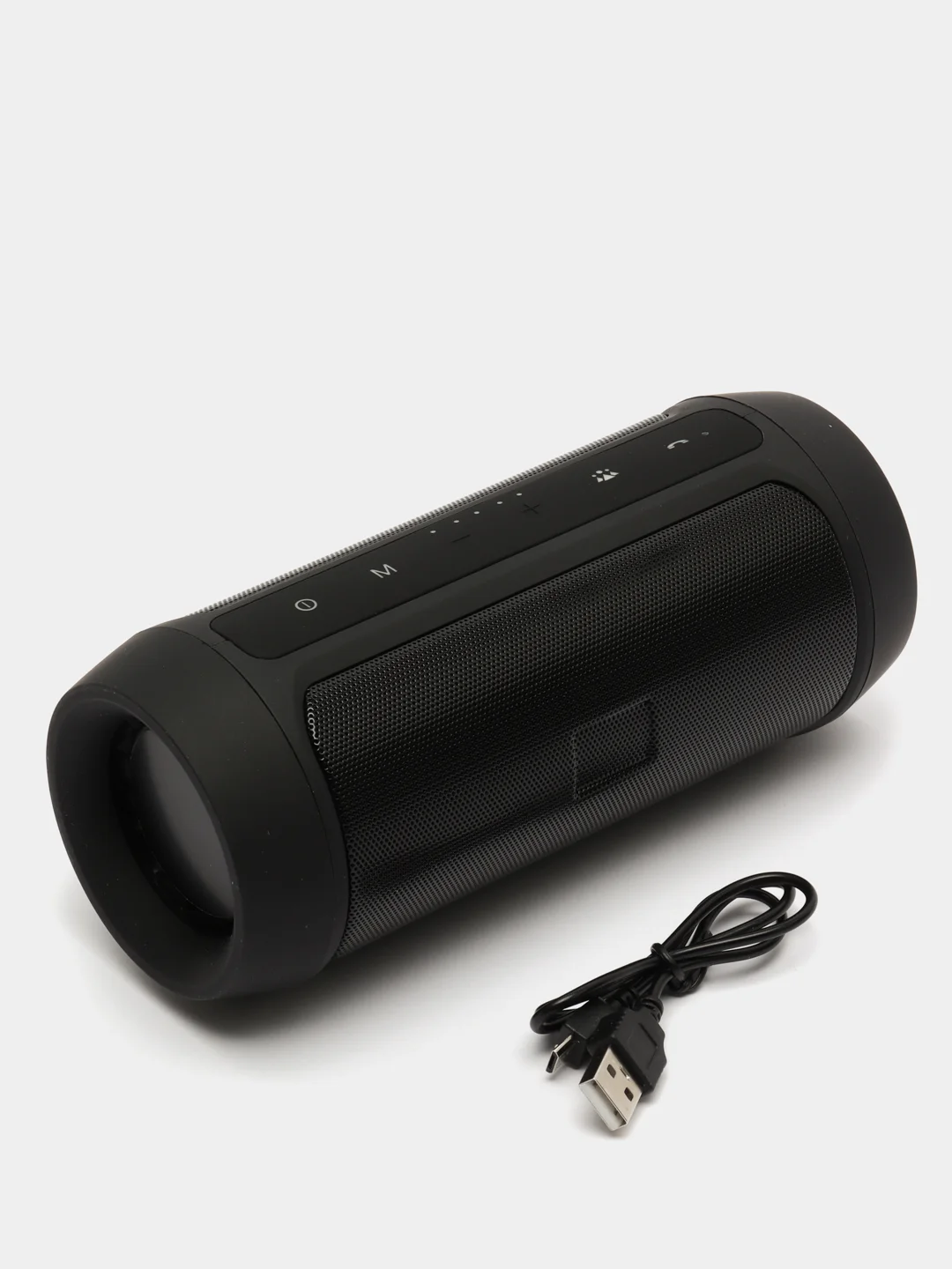 Черный портативная аудио колонка charge 2+ plus 15 Вт, Bluetooth AUX, Power Bank, 5800 мА* - 11 ч