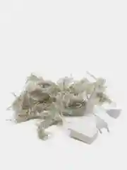Белый гирлянда-штора новогодняя, светодиодная, разноцветная