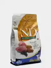 Сухой корм Farmina N&D Low Grain "Ягненок и черника", для щенков мелких пород, 2,5 кг