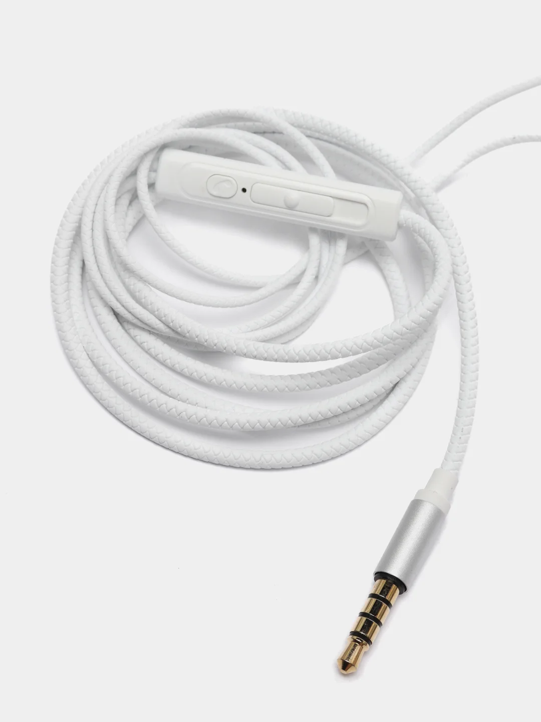 Белый наушники с микрофоном HOCO M42 3.5 mm Jack