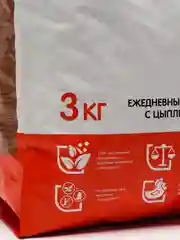 Сухой корм Наша Марка для взрослых собак крупных пород, с цыплёнком, 3 кг
