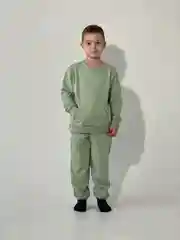 Мятный костюм спортивный детский однотонный/летний /для девочки и для мальчика/свитшот джоггеры