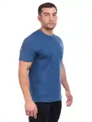 Футболка мужская синия хлопок 100%