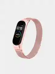 Металлический ремешок для Xiaomi Mi Band 3 и 4 (Миланская петля)