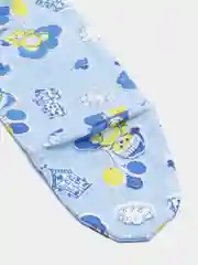 Голубой ползунки теплые для новорожденных малышей. Футер с начесом.рост 62-80