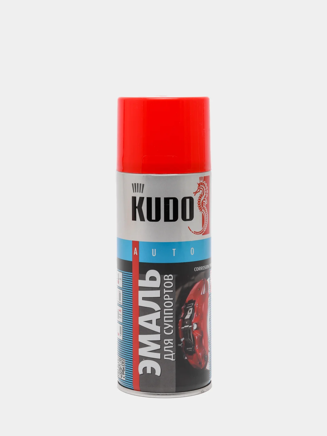 Красный эмаль для суппортов KUDO 520мл