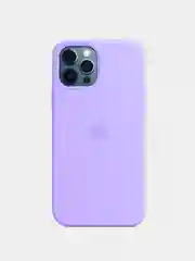 Сиреневый чехол для iPhone 12, 12 Pro, 12 Pro Max Силиконовый про макс мини