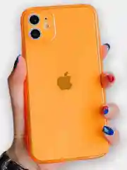 Оранжевый чехол для iPhone (айфон)