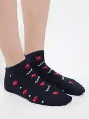 Темно-синий носки женские