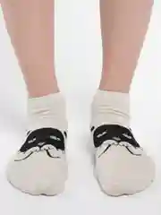 Серый металлик носки женские