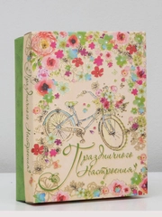 Коробка сборная, 21 х 15 х 5,7 см