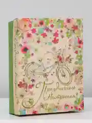 Коробка сборная, 21 х 15 х 5,7 см