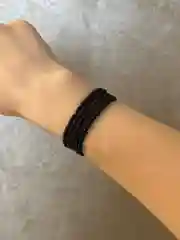 Угольный чокер на шею, из бисера