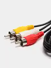 Аудио видео кабель скарт-тюльпаны scart-3rca