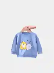 Голубой детский свитшот