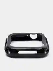 Черный чехол для Apple Watch 38/ 40/ 41/ 42/ 44/ 45 mm, силиконовый