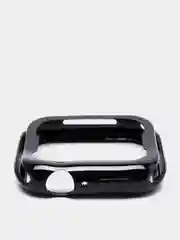 Черный чехол для Apple Watch 38/ 40/ 41/ 42/ 44/ 45 mm, силиконовый