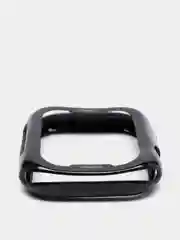 Черный чехол для Apple Watch 38/ 40/ 41/ 42/ 44/ 45 mm, силиконовый