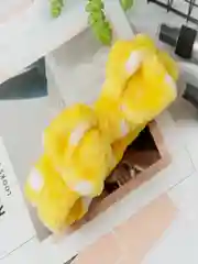 Желтый повязка бант на голову, косметическая