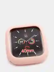 Пудровый защитный кейс для Apple Watch