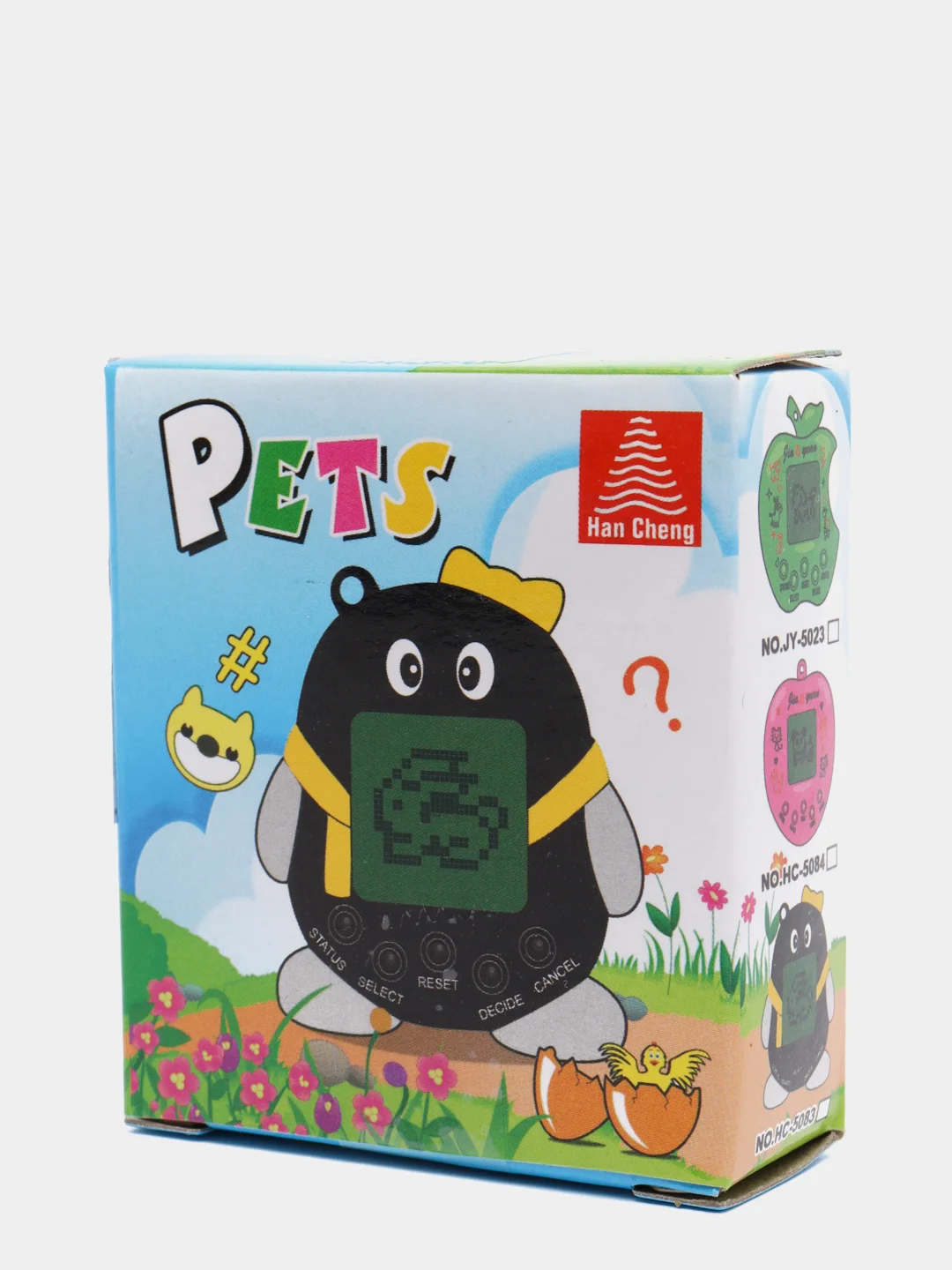 Красный виртуальный электронный питомец игрушка Тамагочи / Tamagotchi / разные цвета. (сердечко)