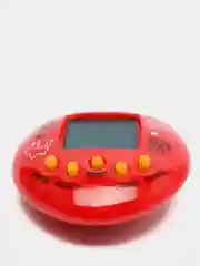 Красный виртуальный электронный питомец игрушка Тамагочи / Tamagotchi / разные цвета. (сердечко)