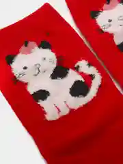 Алый носки детские, 1 пара