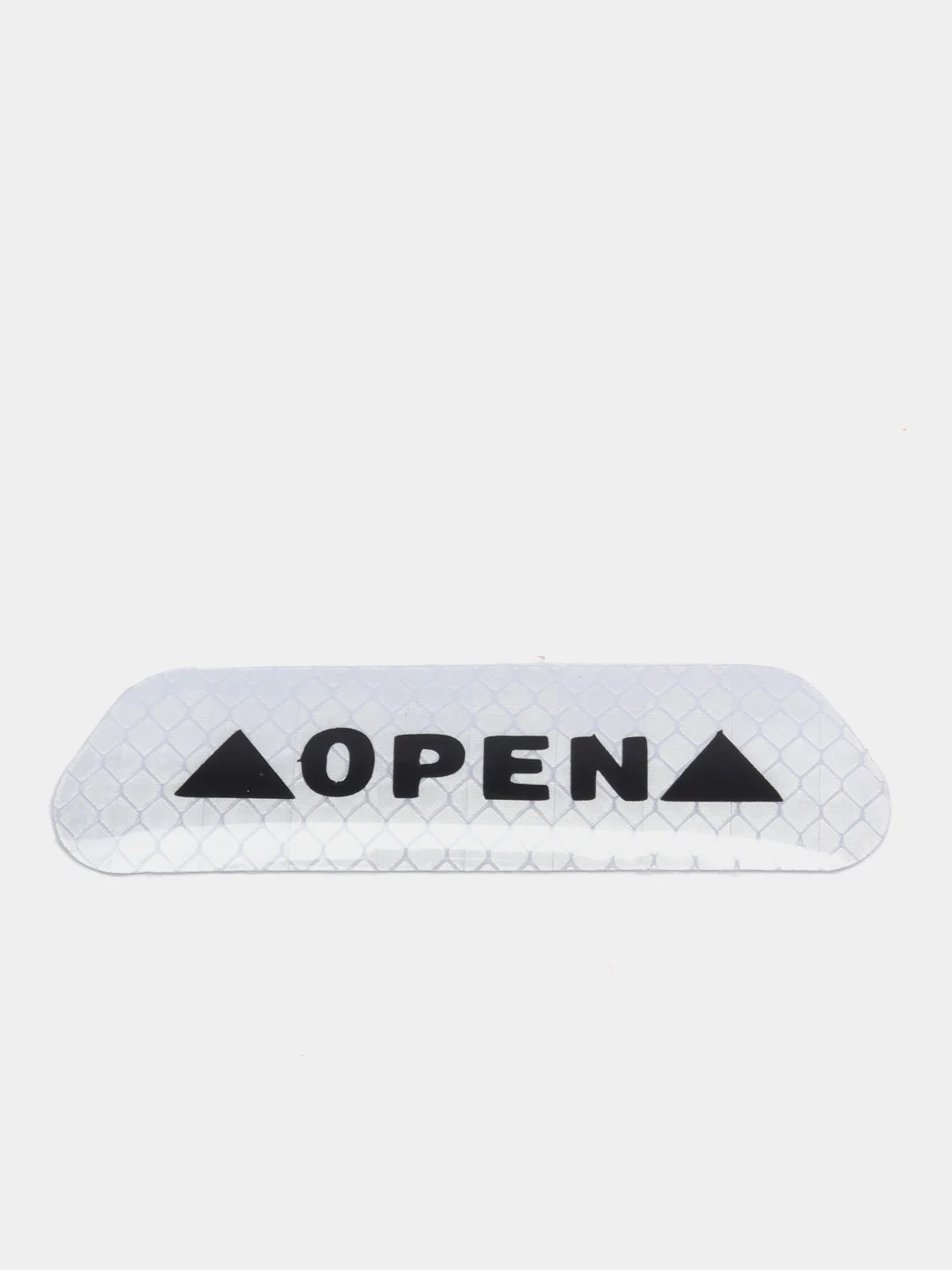 Белый светоотражающие наклейка OPEN 5шт