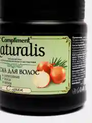 Compliment Naturalis Маска для волос с луком укрепление блеск объём, 500 мл