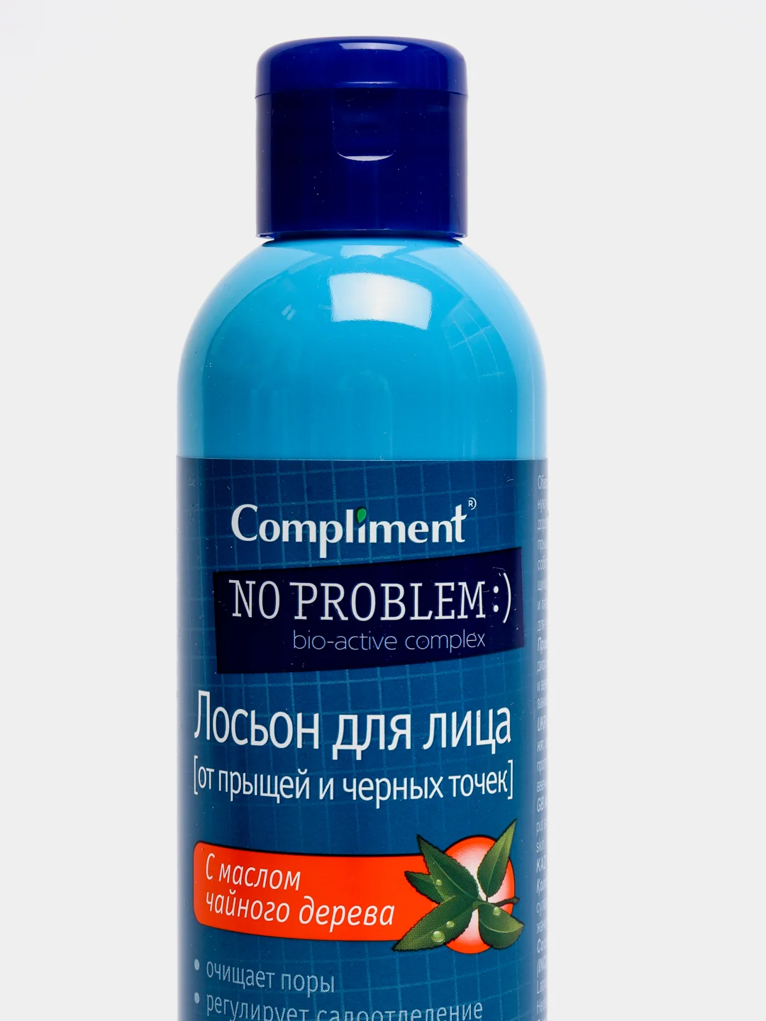 Compliment No problem Лосьон от прыщей и черных точек с маслом чайного дерева 200 мл