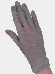 Серый перчатки гипюр