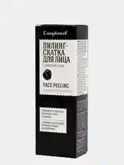 Compliment Пилинг-скатка для лица с древесным углем 80 мл