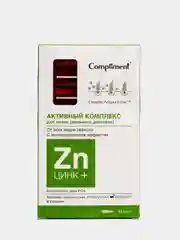 Compliment Цинк+ Активный комплекс от перхоти двойного действия 8*5 мл