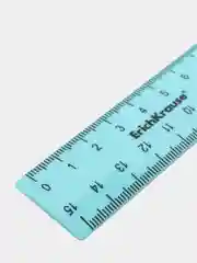 Линейка ErichKrause "Pastel Mint" мятный, 15 см, в флоупаке 53679
