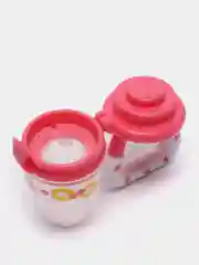 S Ниблер для прикорма Модница, с силиконовой сеточкой, розовый