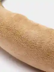 Оплетка на руль (чехол на руль) SKYWAY Sponge 6 подушечек M Бежевая замша S01101014