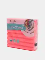 Полимерная глина "Пластика", 56 г, флуоресцентный красный