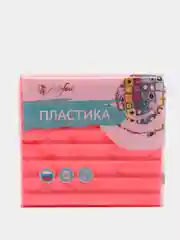 Полимерная глина "Пластика", 56 г, флуоресцентный красный
